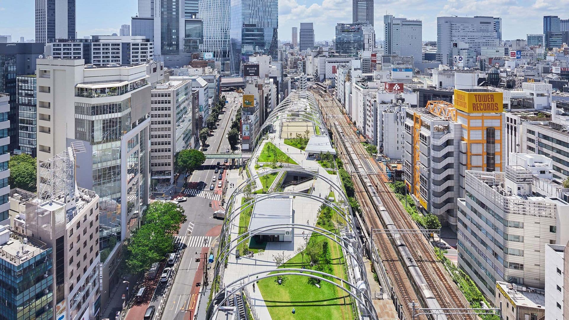 Miyashita Park, Shibuya — Exhibition Location