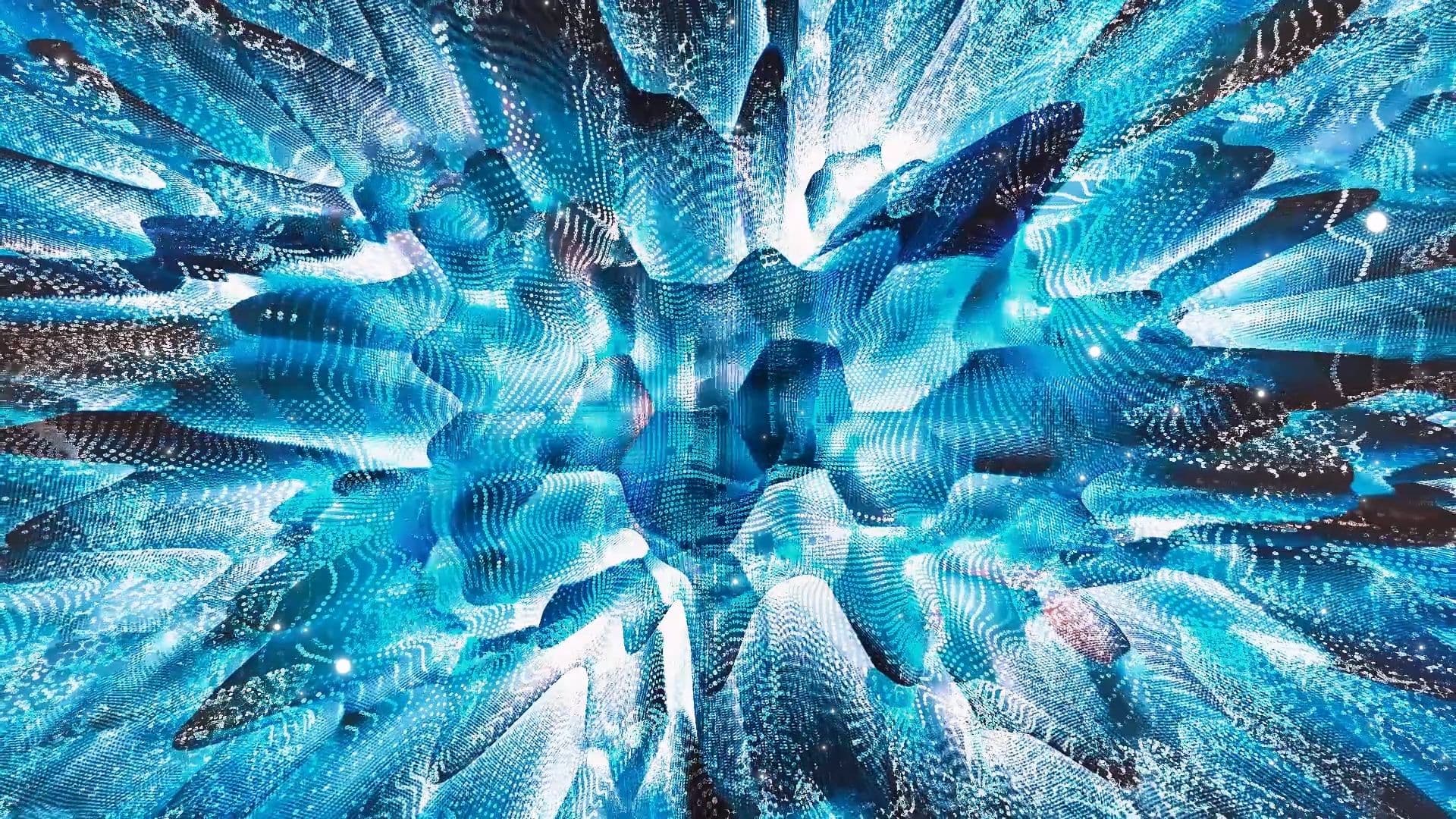 Generative artwork — 30 Seconds Museum, Shibuya Tokyo