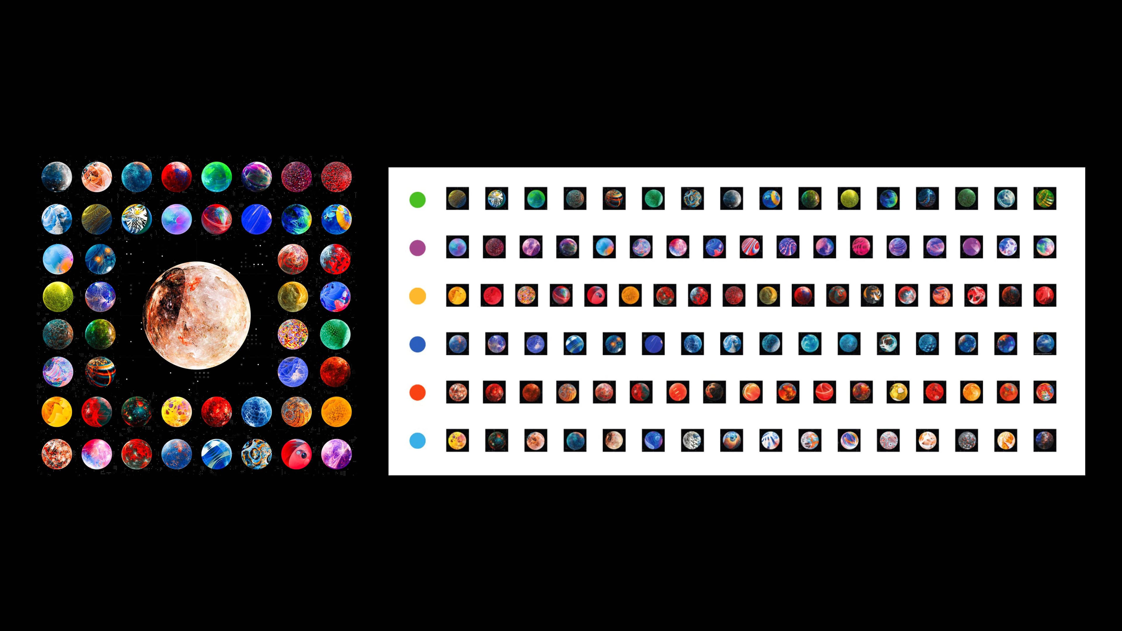 Meta Planets — Categorized Artworks